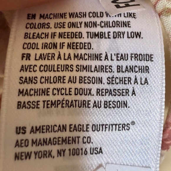 Cotton Floral Boho Blouse NWT Size Large AE77 Premium - Picture 9 of 9